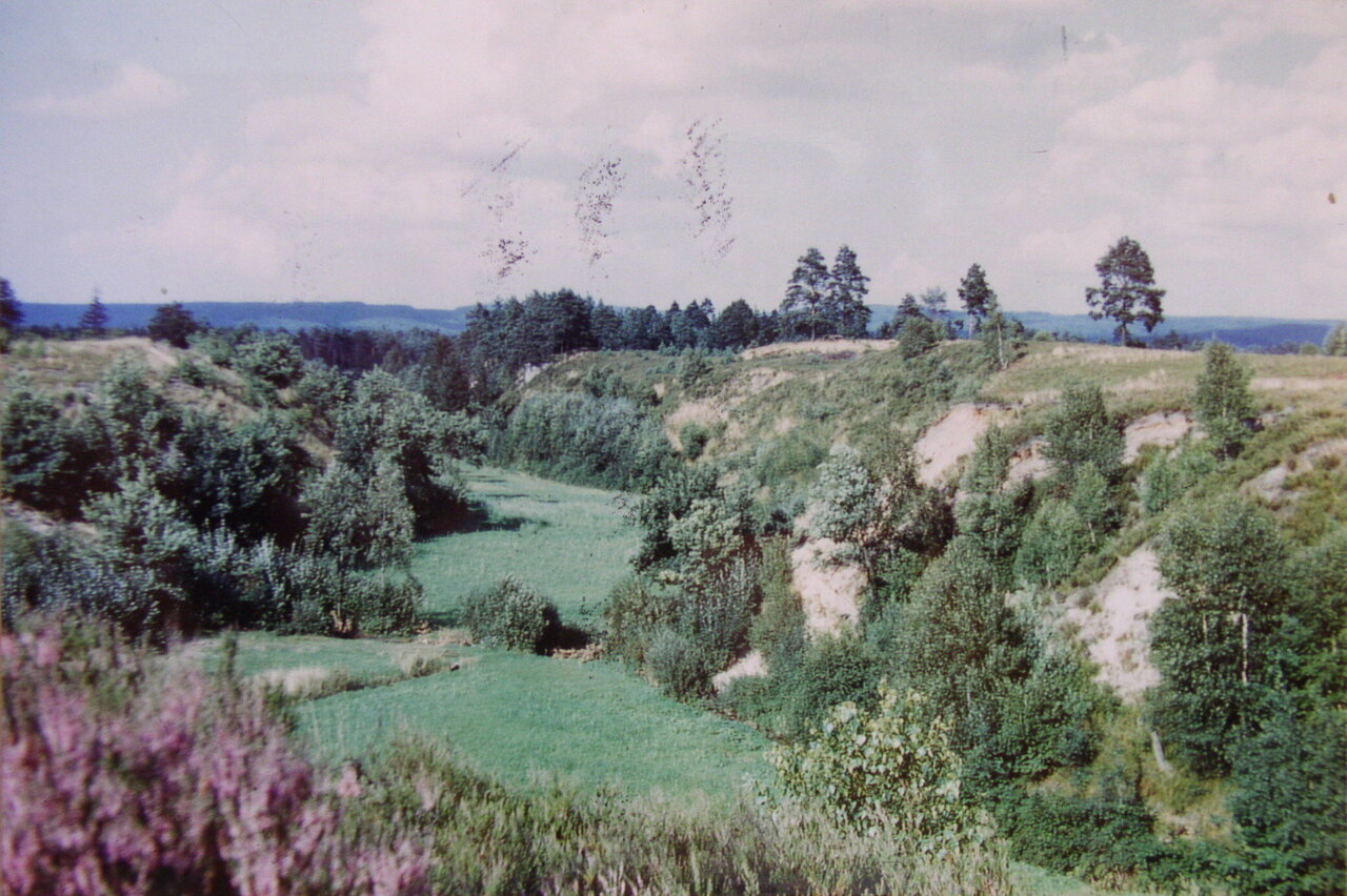 Knochenbachtal um 1960