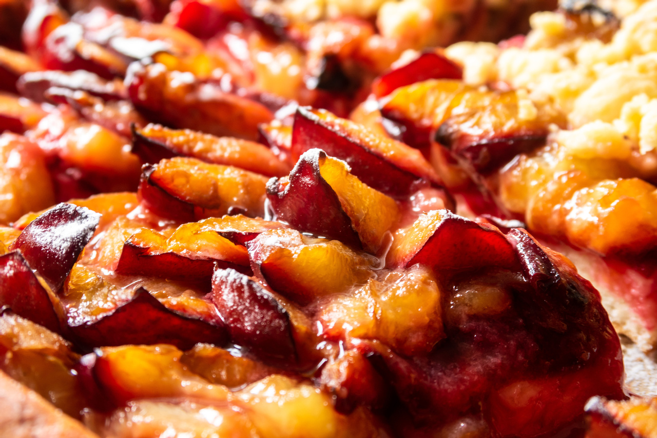 Pflaumen Blechkuchen